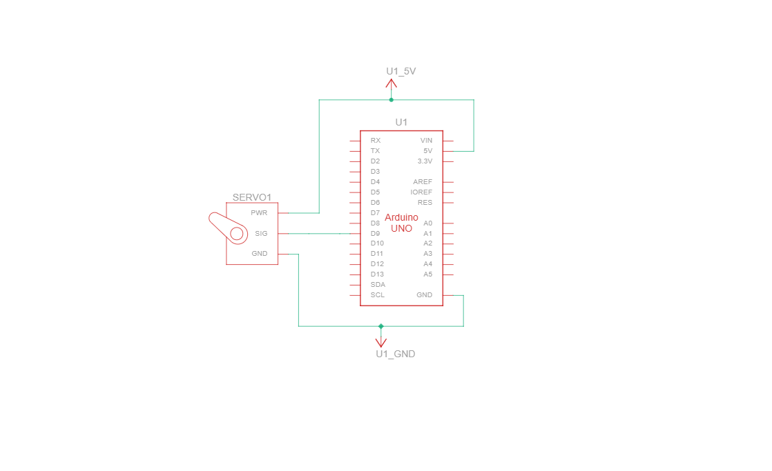 Servo Sweep Schematic